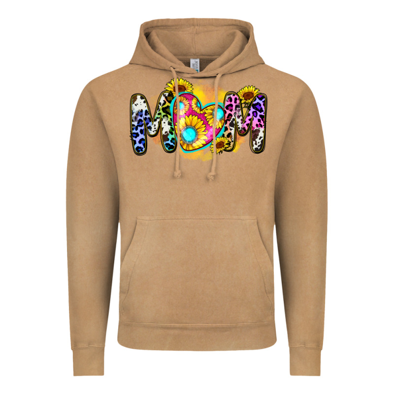 Mom Sunflower Vintage Hoodie by Zillion Design Studio | Teevron