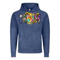 Vintage Denim mom sunflower Vintage Hoodie - Zillion Design Studio