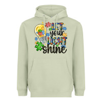 Matcha let your light shine Heavyweight Hoodie - MaliasSmallBusiness