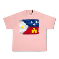 Salmon louisiana flag background Urban Heavy Tee - BarkalooDesign
