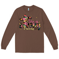 Chestnut she is strong proverbs 31 25 Long Sleeve Tee - JahusDesignShop