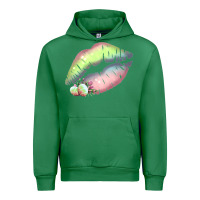 Emerald Pastel Color Easter Lips Urban Hoodie - Bettercallsaul