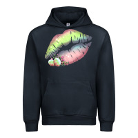 Navy Pastel Color Easter Lips Urban Hoodie - Bettercallsaul