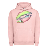 Pigment Salmon Pastel Color Easter Lips Urban Hoodie - Bettercallsaul