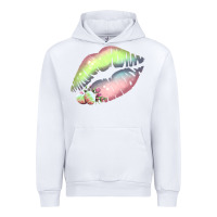 White Pastel Color Easter Lips Urban Hoodie - Bettercallsaul