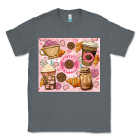 Charcoal Heather cafecito y chisme. Classic Tee - JahusDesignShop