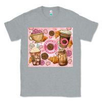 Heather Grey cafecito y chisme. Classic Tee - JahusDesignShop