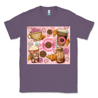 Lavender cafecito y chisme. Classic Tee - JahusDesignShop
