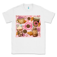 White cafecito y chisme. Classic Tee - JahusDesignShop