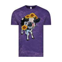 Cloud Purple heifer cow Vintage Tee - RanaPortraitStore