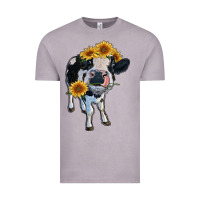 Vintage Zinc heifer cow Vintage Tee - RanaPortraitStore