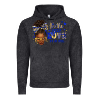 Vintage Black sorority colors blue and gold it's the self love f Vintage Hoodie - texasbilliewilder