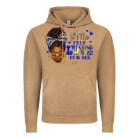 Vintage Camel sorority colors blue and gold it's the self love f Vintage Hoodie - texasbilliewilder
