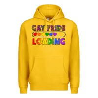Lemon Western Gay Pride Loading LGBTQ+ Premium Hoodie - BundleAndBundleShop