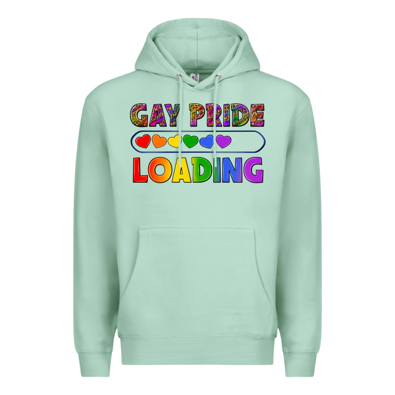 Western Gay Pride Loading Lgbtq+ Premium Hoodie by BundleAndBundleShop | Teevron