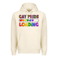 Tofu Western Gay Pride Loading LGBTQ+ Premium Hoodie - BundleAndBundleShop