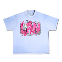 Grape Ice Breast Cancer LPN Licensed Practical Nurse Urban Heavy Tee - texasbilliewilder