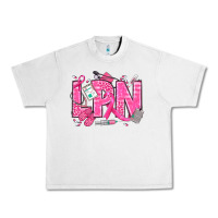 Lunar Rock Breast Cancer LPN Licensed Practical Nurse Urban Heavy Tee - texasbilliewilder