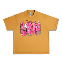 Peanut Butter Breast Cancer LPN Licensed Practical Nurse Urban Heavy Tee - texasbilliewilder