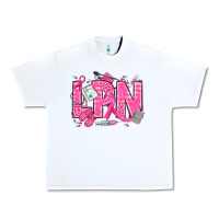 White Breast Cancer LPN Licensed Practical Nurse Urban Heavy Tee - texasbilliewilder