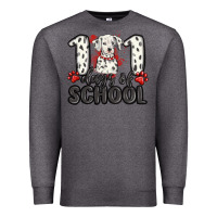 Charcoal Heather 101 days of school Premium Sweatshirt - MaliasSmallBusiness