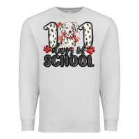 Dove Grey 101 days of school Premium Sweatshirt - MaliasSmallBusiness