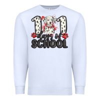 White 101 days of school Premium Sweatshirt - MaliasSmallBusiness