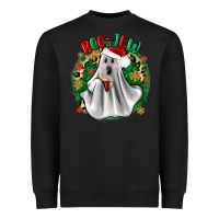 Black ghost dead inside but it’s christmas boojee Heavyweight Sweatshirt - Zillion Design Studio