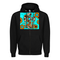 Black cross tumbler Zipper Hoodie - JahusDesignShop