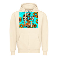 Sandshell cross tumbler Zipper Hoodie - JahusDesignShop