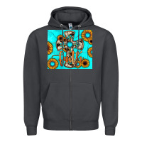 Smoke cross tumbler Zipper Hoodie - JahusDesignShop