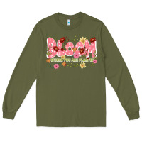 Army Green bloom where you are planted Long Sleeve Tee - JahusDesignShop