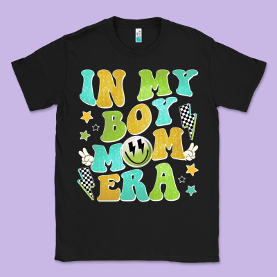 In My Boy Mom Era Classic Tee Designed By Jahusdesignshop