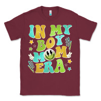 Burgundy in my boy mom era Classic Tee - JahusDesignShop