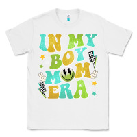 White in my boy mom era Classic Tee - JahusDesignShop