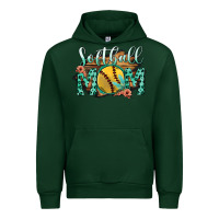 Foreset Green Softball Mom Urban Hoodie - Bettercallsaul