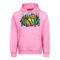 Fuchsia Pink Softball Mom Urban Hoodie - Bettercallsaul
