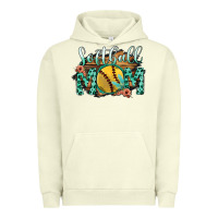 Pigment Pistachio Softball Mom Urban Hoodie - Bettercallsaul