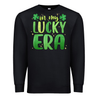 Black in my lucky era st. patrick's day Premium Sweatshirt - MaliasSmallBusiness