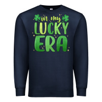 Navy in my lucky era st. patrick's day Premium Sweatshirt - MaliasSmallBusiness