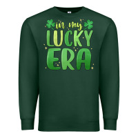 Sports Green in my lucky era st. patrick's day Premium Sweatshirt - MaliasSmallBusiness