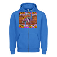 True Royal mama bear sunflowers purple Zipper Hoodie - Jasminsmagicworld