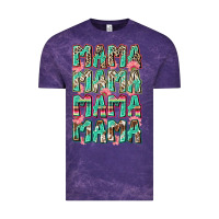 Cloud Purple mama mama mama mama Vintage Tee - Zillion Design Studio
