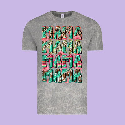 Mama Mama Mama Mama Vintage Tee Designed By Zillion Design Studio