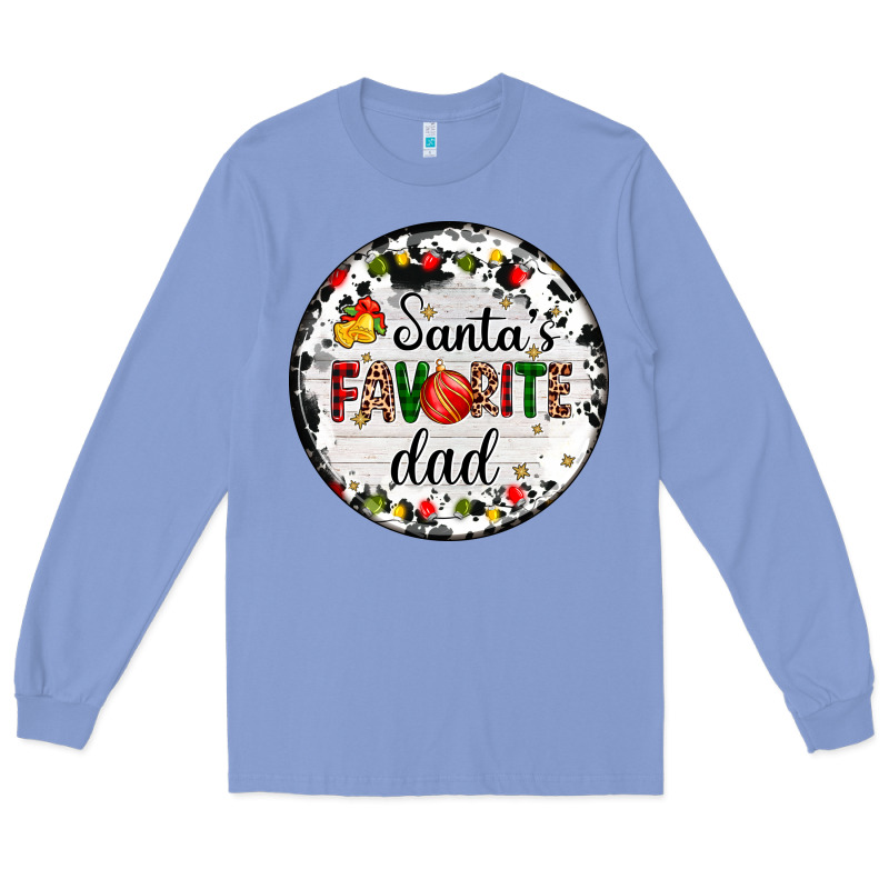Christmas  Santas Favourite Long Sleeve Tee by AdoDesignShop | Teevron