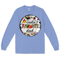 Colony Blue christmas  santas favourite Long Sleeve Tee - AdoDesignShop