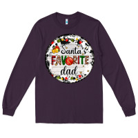 Plum christmas  santas favourite Long Sleeve Tee - AdoDesignShop