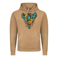 Vintage Camel gemstone cross Vintage Hoodie - Zillion Design Studio