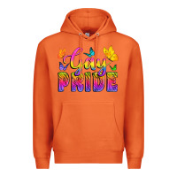 Gay Pride With Butterfly Premium Hoodie | Teevron