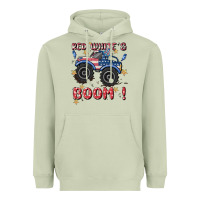 Matcha 4th of july png, monster truck Heavyweight Hoodie - MaliasSmallBusiness